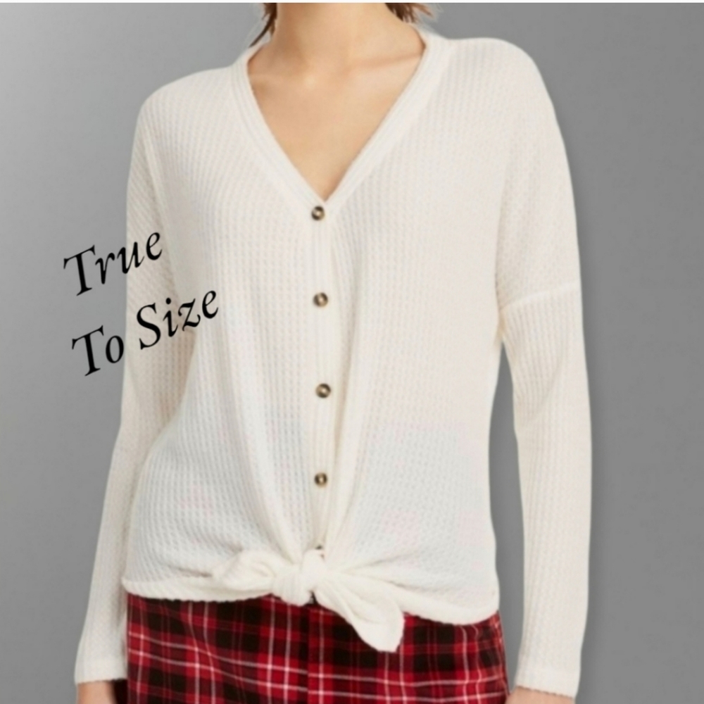 Plus Size Waffle Top